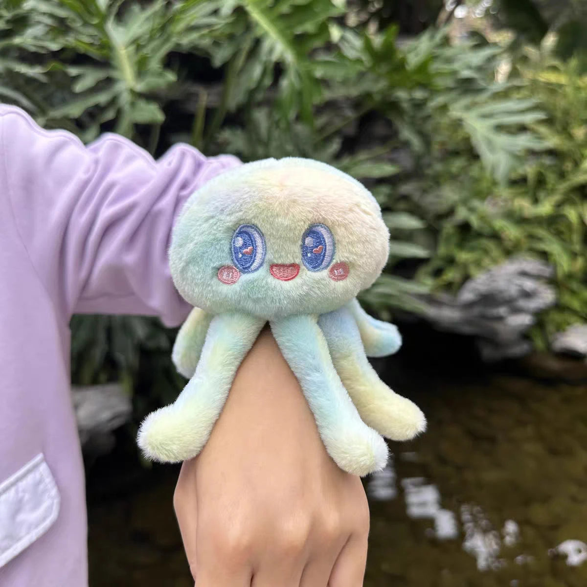Cute Octopus Gradient Plushy - Pet Toy
