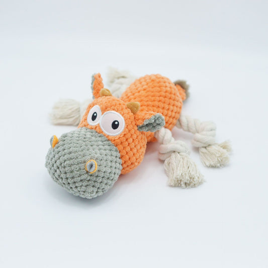 Friendly Cow Dog Toy